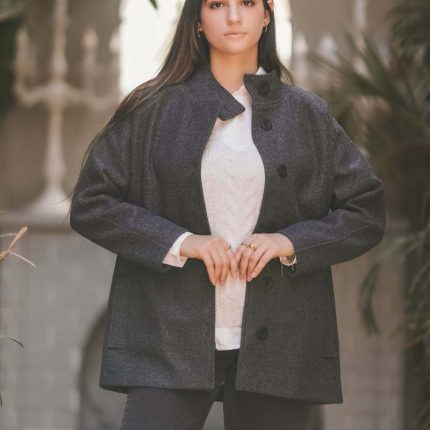 Dark grey buttons Jacket