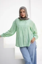 blouse galaxy mint hijab