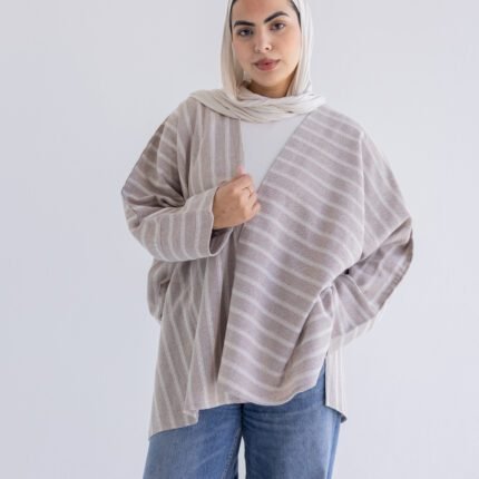 Pure linen oversize Kimino - Caffie