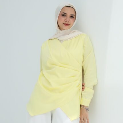 بلوزة ستان للمناسبات و السهرة
